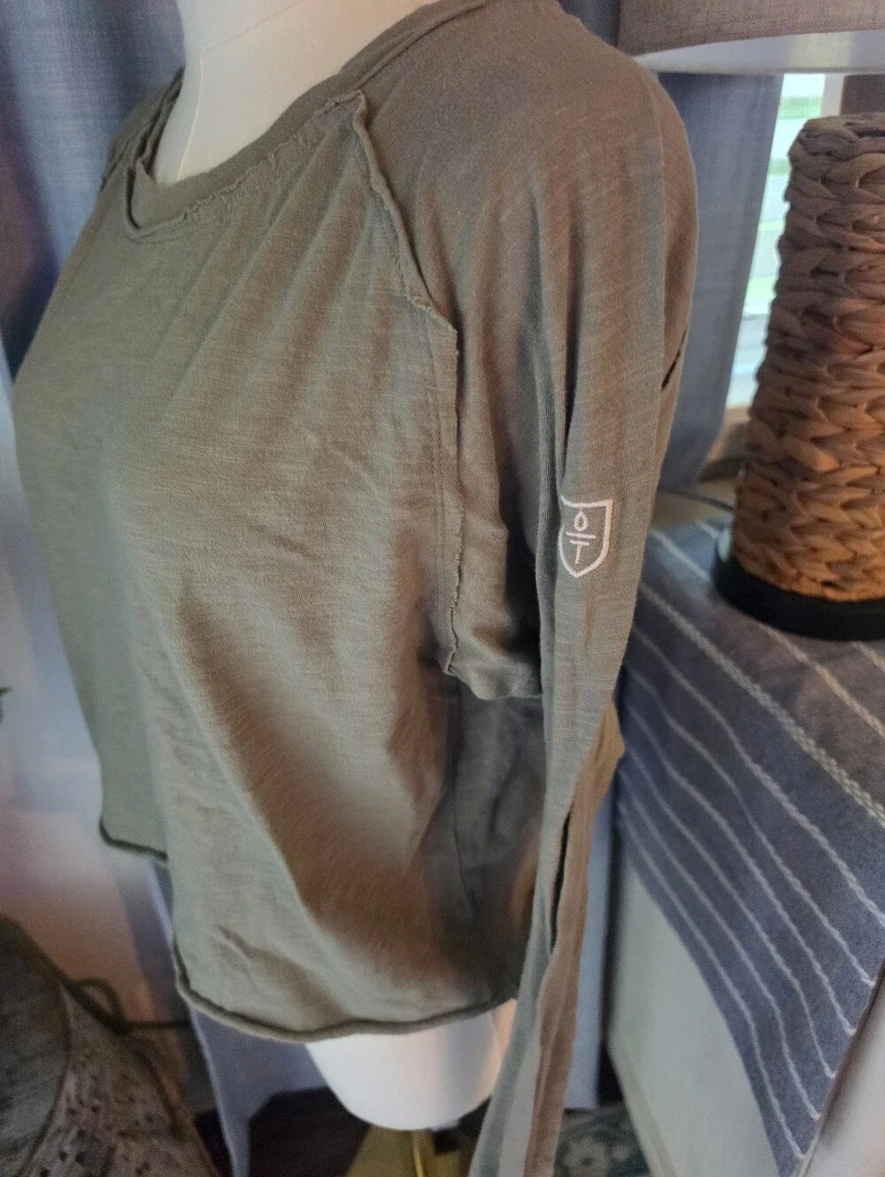 Free People Green Long Sleeve